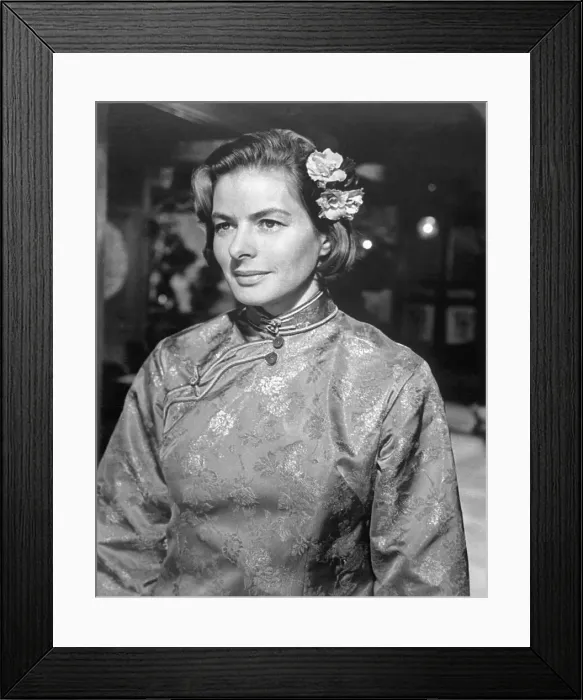 Framed Print : Portrait of Ingrid Bergman Framed Print : Portrait of Ingrid Bergman