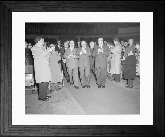 Framed Print : Anastas Mikoyan and Colleagues Applauding Framed Print : Anastas Mikoyan and Colleagues Applauding