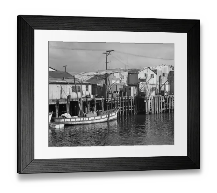 Framed Print : Monterey Fishing Boat Framed Print : Monterey Fishing Boat