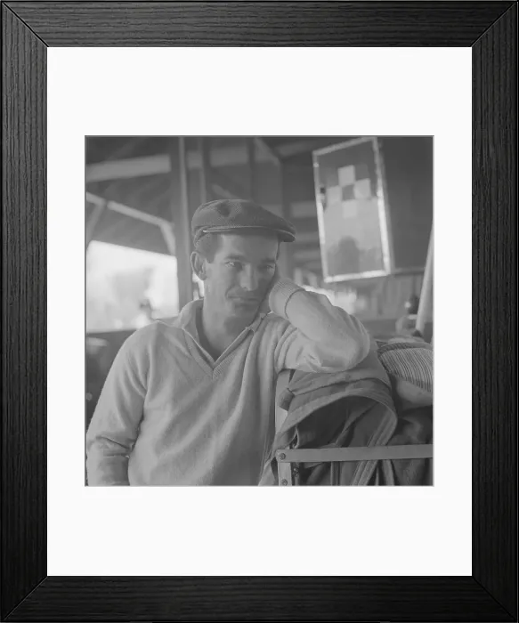 Framed Print : Jockey Willie Shoemaker Framed Print : Jockey Willie Shoemaker