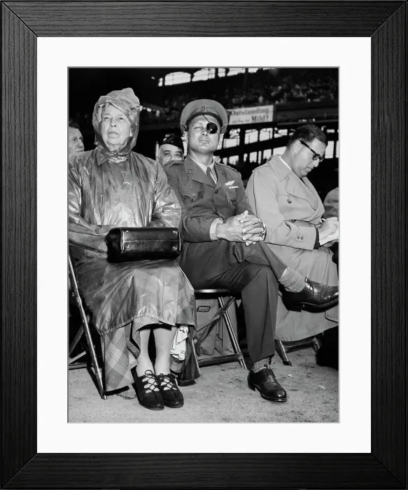 Framed Print : Eleanor Roosevelt, Moshe Dayan And Abba Eban Framed Print : Eleanor Roosevelt, Moshe Dayan And Abba Eban