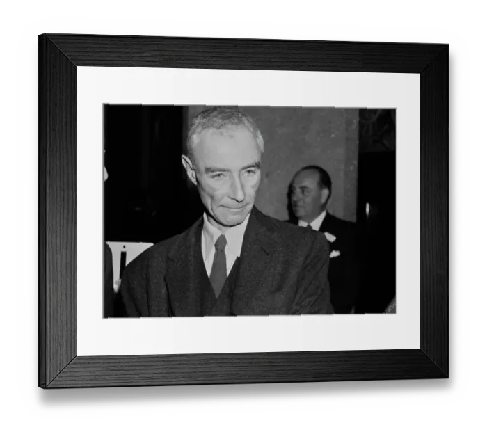 Framed Print : J Robert Oppenheimer Framed Print : J Robert Oppenheimer