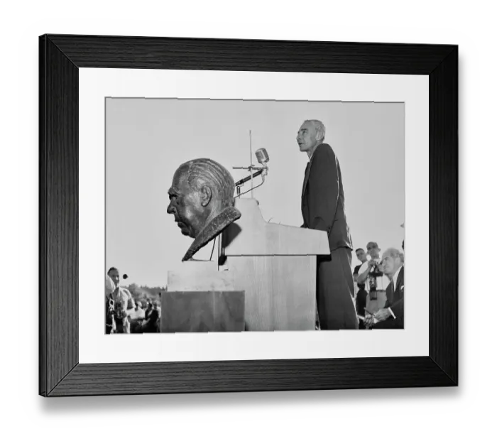 Framed Print : J Robert Oppenheimer Framed Print : J Robert Oppenheimer