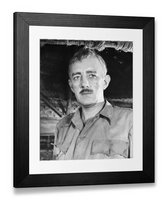 Framed Print : Alec Guinness in The Bridge on the River Kwai Framed Print : Alec Guinness in The Bridge on the River Kwai