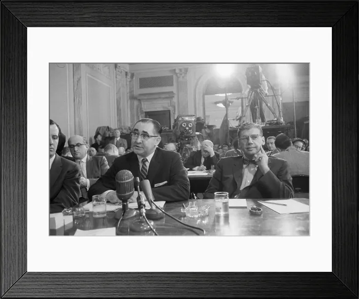 Framed Print : Mazey Testifies On Uaw Issues; Racketeer