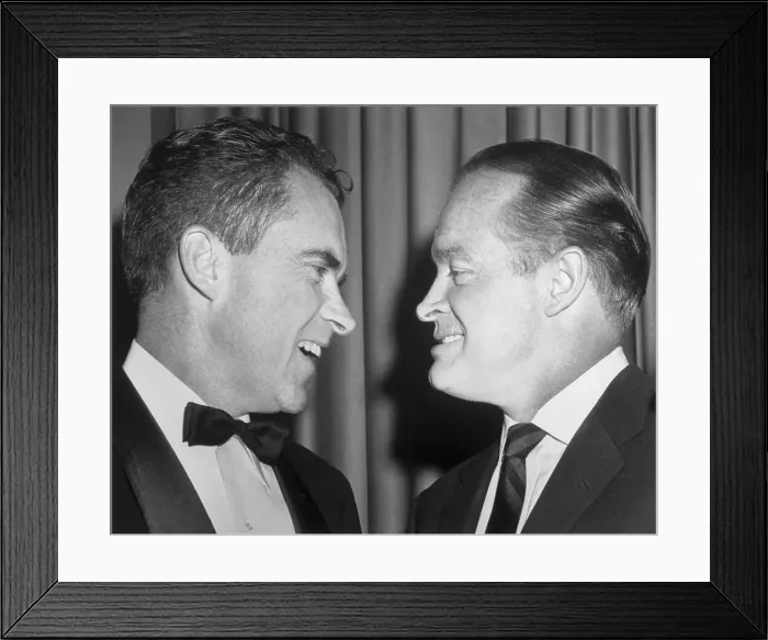 Framed Print : Hope and Nixon Nose-to-Nose Framed Print : Hope and Nixon Nose-to-Nose