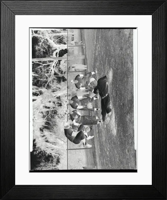 Framed Print : Yankees Training with Coach Frank Crosetti Framed Print : Yankees Training with Coach Frank Crosetti