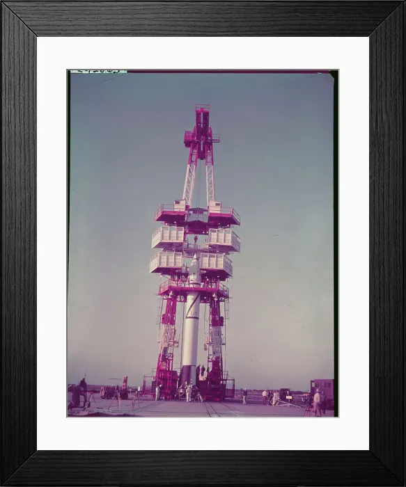 Framed Print : Rocket Site on Launching Pad Framed Print : Rocket Site on Launching Pad
