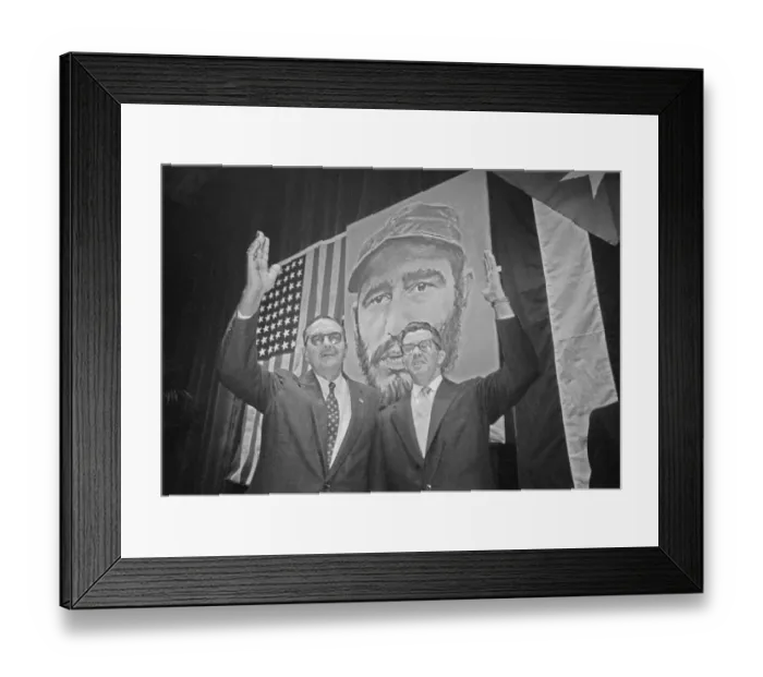 Framed Print : Dr. Manuel Urrutia and Dr. Mario Llerena Framed Print : Dr. Manuel Urrutia and Dr. Mario Llerena