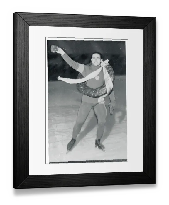 Framed Print : Oleg Gontsharenko Skating