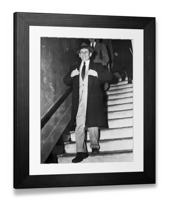 Framed Print : Meyer Lansky Descending Staircase Framed Print : Meyer Lansky Descending Staircase