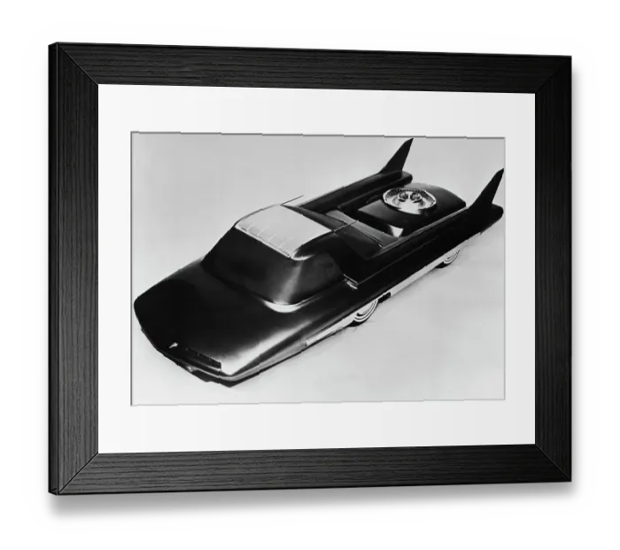 Framed Print : Ford Nucleon Car Model Framed Print : Ford Nucleon Car Model