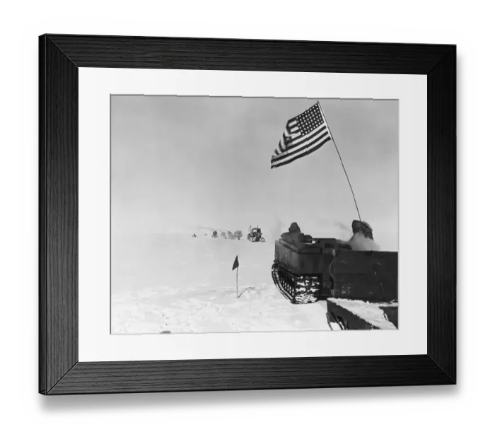Framed Print : Vivian Fuch'S Trans-Antarctic Expedition Framed Print : Vivian Fuch'S Trans-Antarctic Expedition