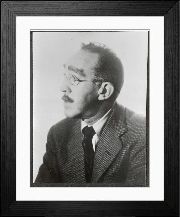 Framed Print : Portrait of Humorist Sydney Joseph Perelman