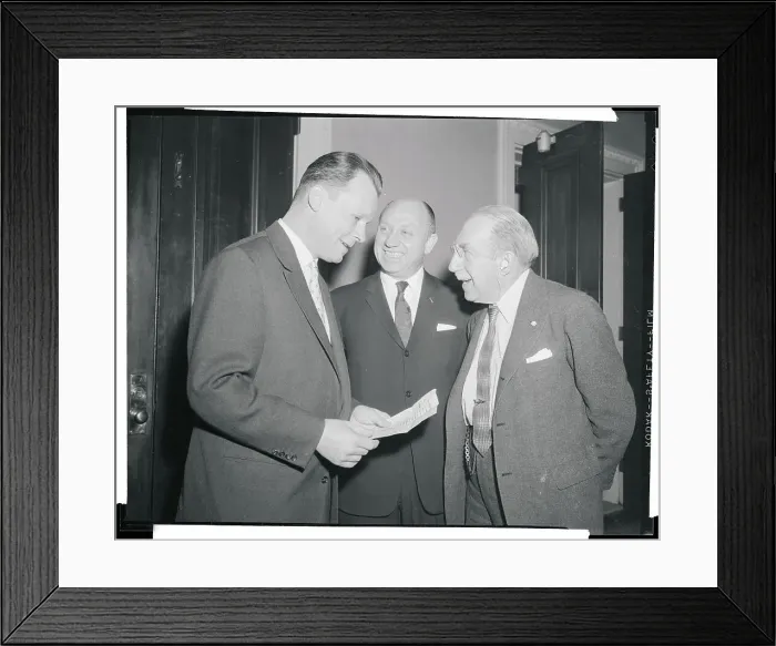 Framed Print : Willy Brandt and Others Framed Print : Willy Brandt and Others