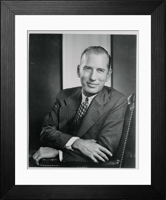 Framed Print : Portrait of Crawford H. Greenewalt Framed Print : Portrait of Crawford H. Greenewalt