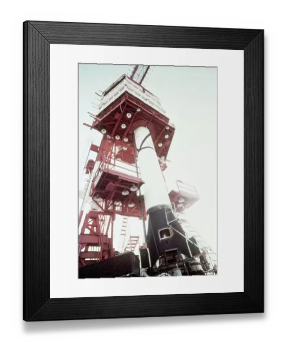 Framed Print : Jupiter C Rocket Framed Print : Jupiter C Rocket