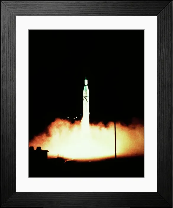 Framed Print : The Launching of Explorer I Framed Print : The Launching of Explorer I