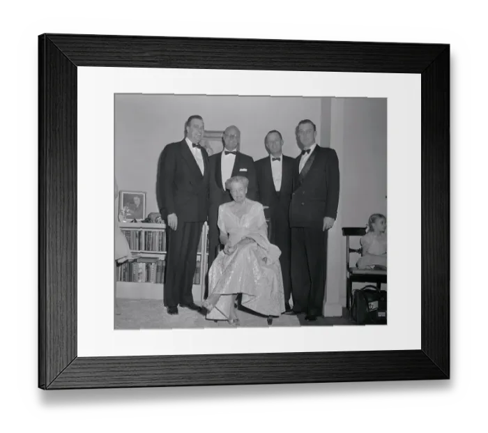 Framed Print : Eleanor Roosevelt Posing with Sons Framed Print : Eleanor Roosevelt Posing with Sons