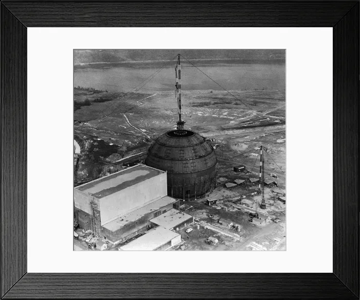 Framed Print : Nuclear Power Station Framed Print : Nuclear Power Station
