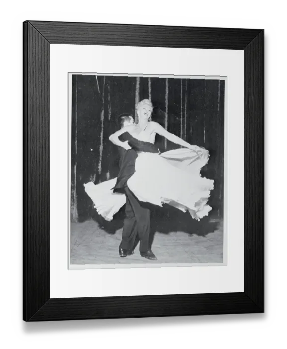 Framed Print : Ginger Rogers and Mark Alden Dancing Framed Print : Ginger Rogers and Mark Alden Dancing