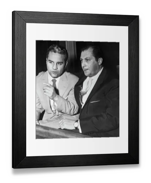 Framed Print : Charlie Chaplin Jr. with Harrison Hertzberg Framed Print : Charlie Chaplin Jr. with Harrison Hertzberg