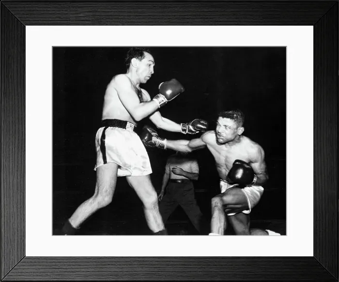 Framed Print : Tommy Tibbs Boxing