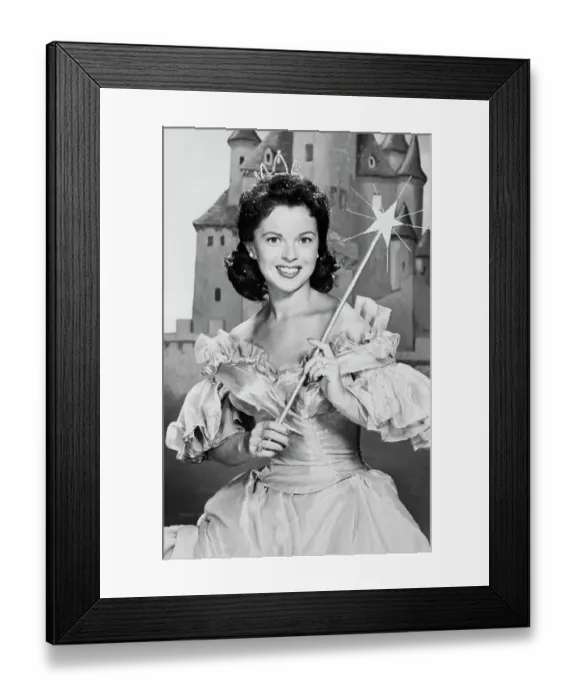 Framed Print : Shirley Temple in Costume Framed Print : Shirley Temple in Costume