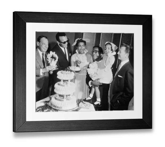 Framed Print : Sammy Davis Jr. Posing at His Wedding Framed Print : Sammy Davis Jr. Posing at His Wedding