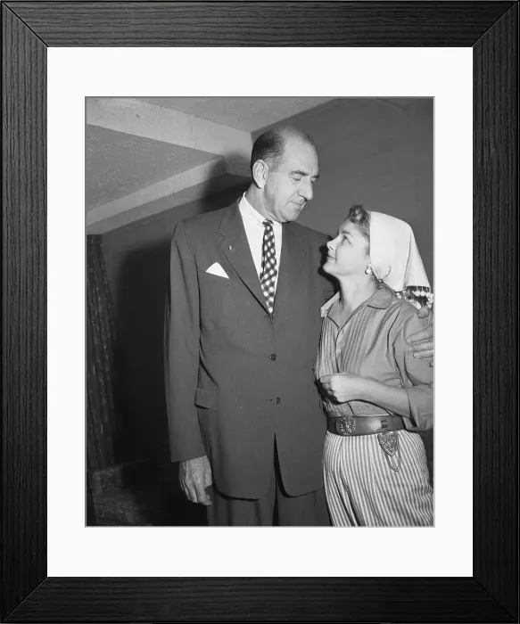 Framed Print : Portrait of Howard and Frances Rushmore Framed Print : Portrait of Howard and Frances Rushmore