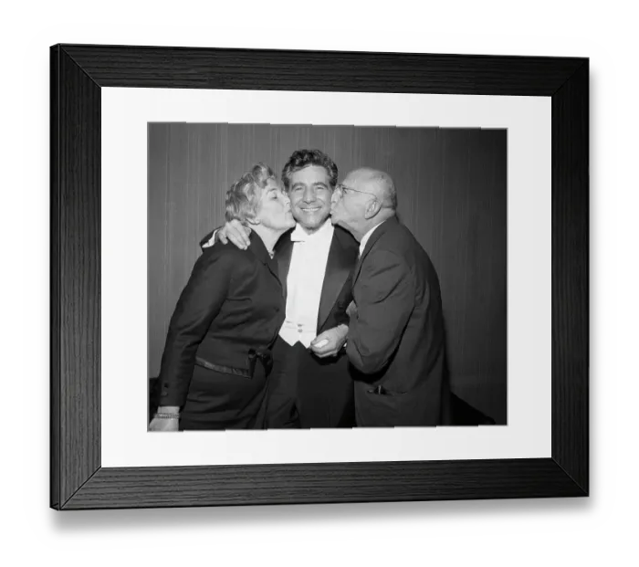 Framed Print : Parents Kiss Leonard Bernstein Framed Print : Parents Kiss Leonard Bernstein