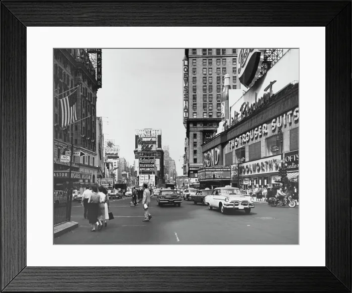 Framed Print : Times Square, Midtown Manhattan, NYC Framed Print : Times Square, Midtown Manhattan, NYC