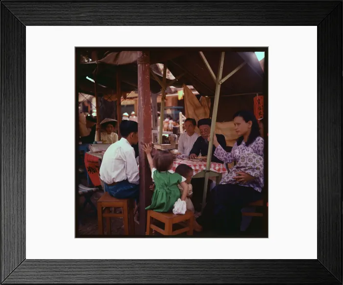 Framed Print : Asians Visiting Fortune Teller Framed Print : Asians Visiting Fortune Teller