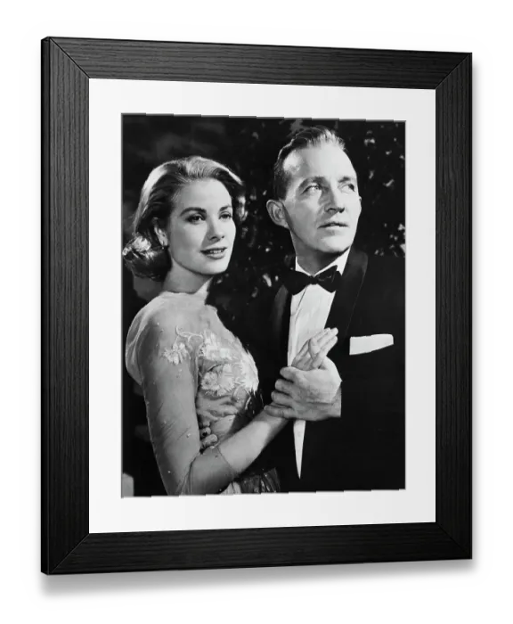 Framed Print : Grace Kelly and Bing Crosby in High Society Framed Print : Grace Kelly and Bing Crosby in High Society