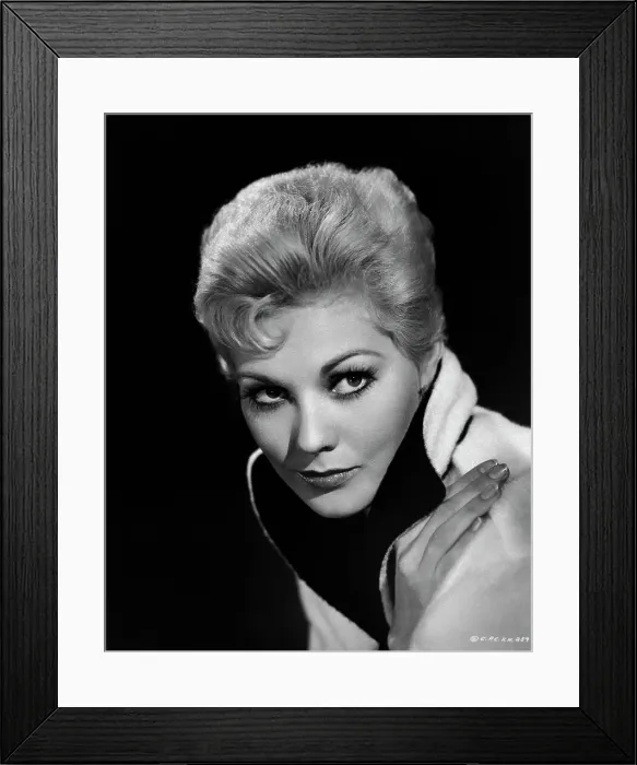 Framed Print : Kim Novak. (Original Caption) 8 / 1958- Kim Novak, film actress. Headshot Framed Print : Kim Novak. (Original Caption) 8 / 1958- Kim Novak, film actress. Headshot