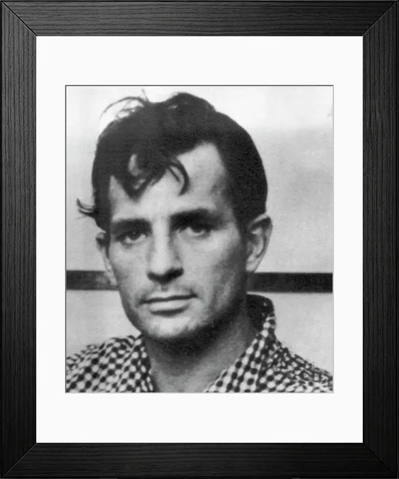 Framed Print : Close-up of Jack Kerouac, ca. 1958 Framed Print : Close-up of Jack Kerouac, ca. 1958