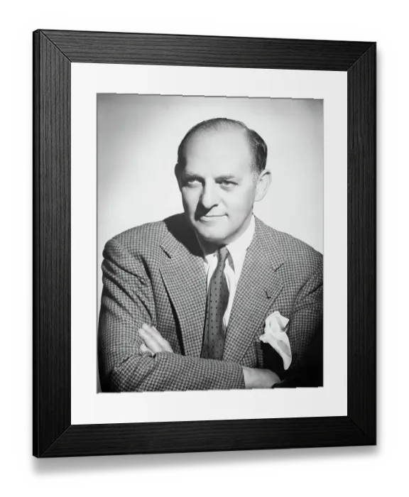 Framed Print : Columbia Pictures President Harry Cohn Framed Print : Columbia Pictures President Harry Cohn