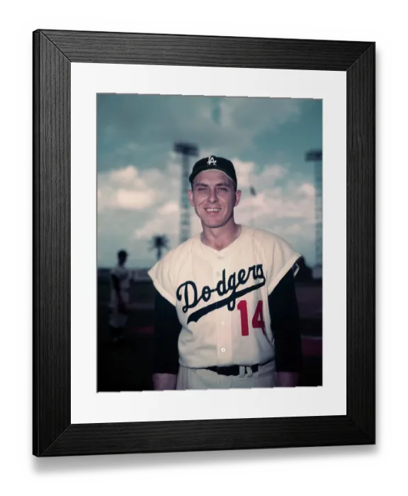 Framed Print : Los Angeles Dodger Gil Hodges Framed Print : Los Angeles Dodger Gil Hodges