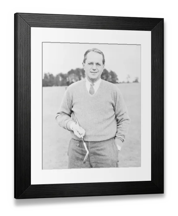 Framed Print : Portrait Of Richard S. Tufts Framed Print : Portrait Of Richard S. Tufts