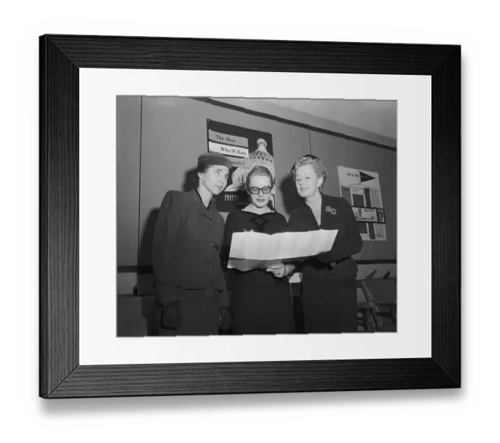 Framed Print : Ike Supporters Attending Dinner Framed Print : Ike Supporters Attending Dinner