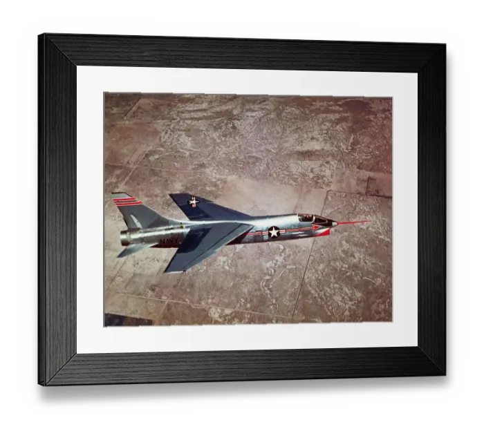 Framed Print : Vought XF8U Framed Print : Vought XF8U