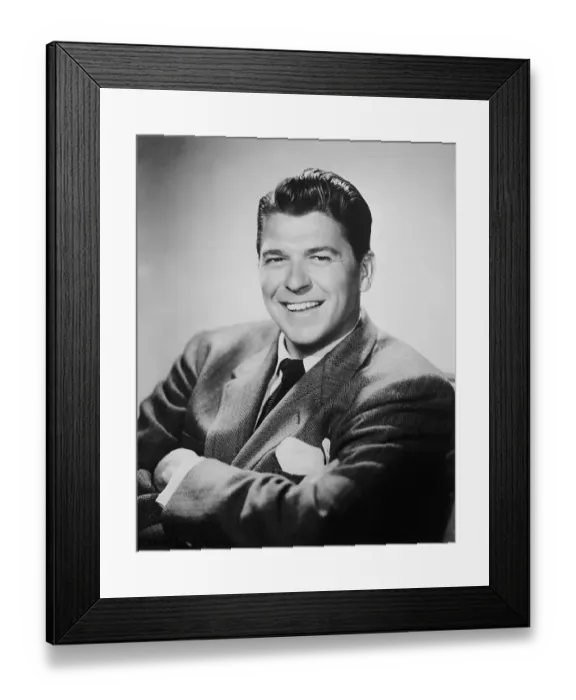 Framed Print : Ronald Reagan Framed Print : Ronald Reagan