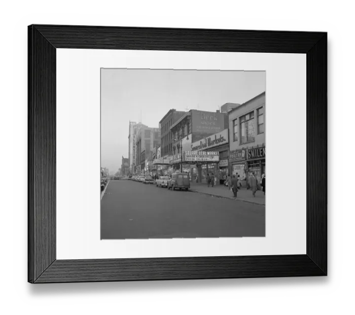 Framed Print : General View of Harlem Framed Print : General View of Harlem