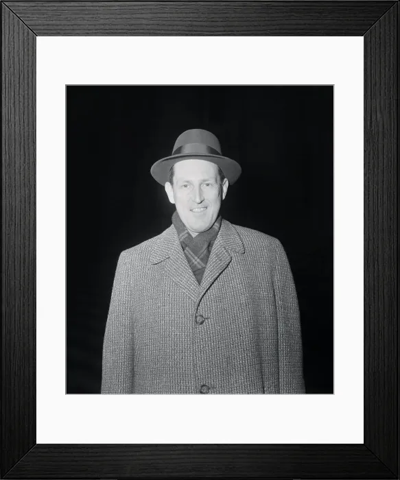 Framed Print : Juror Earle T. MacHardy