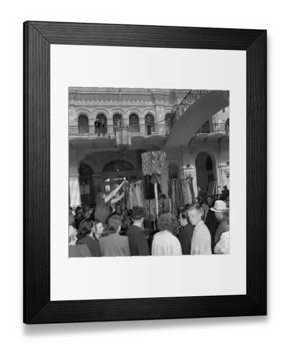 Framed Print : Guess What is Booming in Moscow? Neckties! Framed Print : Guess What is Booming in Moscow? Neckties!