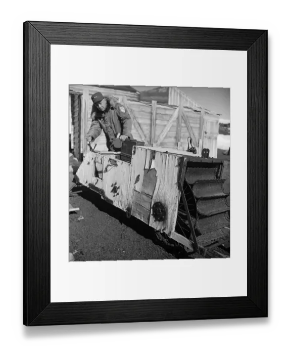 Framed Print : Admiral George J. Dufek