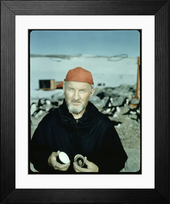 Framed Print : Biologist Carl R. Eklund Framed Print : Biologist Carl R. Eklund