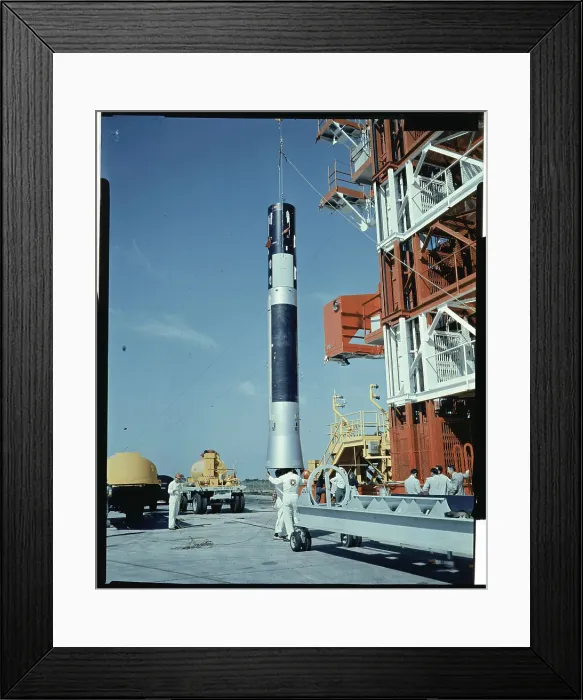 Framed Print : Vanguard Rocket Preparing for Launch Framed Print : Vanguard Rocket Preparing for Launch
