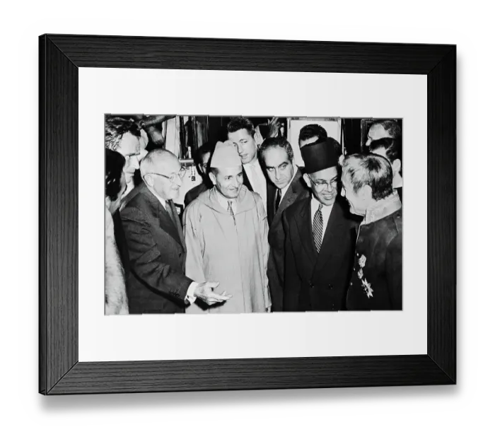 Framed Print : Portrait of Notables on Set of The Buccaneer Framed Print : Portrait of Notables on Set of The Buccaneer