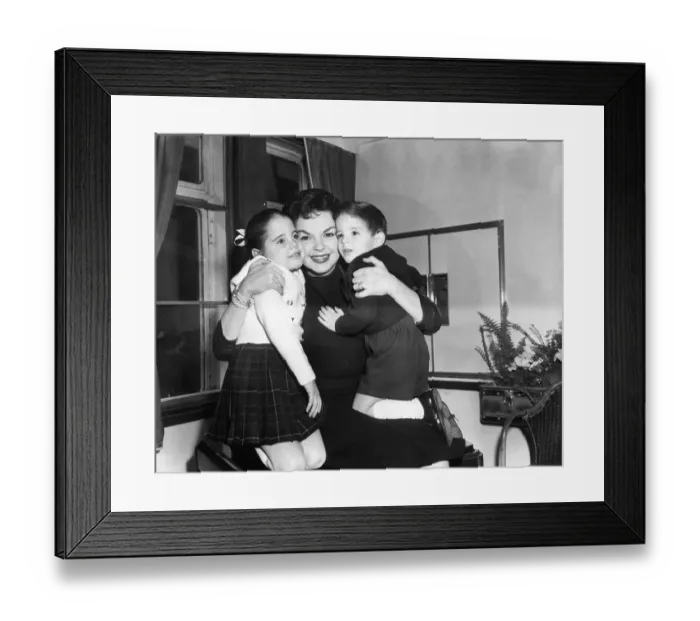 Framed Print : Judy Garland And Children Framed Print : Judy Garland And Children